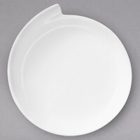 Villeroy & Boch 10-2525-2590 NewWave 11 1/4 inch Round White Premium Porcelain Gourmet Plate - 4/Case