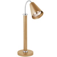 Eastern Tabletop 9641RZ 45 inch Single Arm Bronze Coated Stainless Steel Freestanding Sphere Heat Lamp with Adjustable Neck - 110V