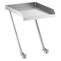 Regency 18" x 18" 18-Gauge Stainless Steel Detachable Drainboard