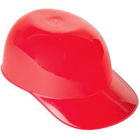 8 oz. Red Mini Baseball Helmet Ice Cream / Snack Bowl - 300/Case