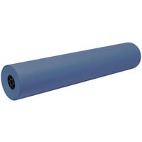 Pacon 101206 Decoral 36 inch x 1000' Sapphire Blue 40# Flame Retardant Art Paper Roll