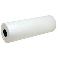 Pacon 5624 24 inch x 1000' White 40# Kraft Paper