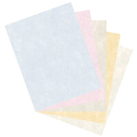 Pacon 101079 Array 8 1/2 inch x 11 inch Assorted Parchment Color Ream of 24# Multi-Purpose Paper - 500 Sheets