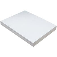 Pacon 5211 12 inch x 9 inch Heavy Weight White Tagboard   - 100/Pack