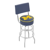 Holland Bar Stool Clk15MichUn University of Michigan 15 Neon Clock