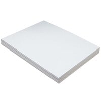 Pacon 5281 12 inch x 9 inch Medium Weight White Tagboard   - 100/Pack