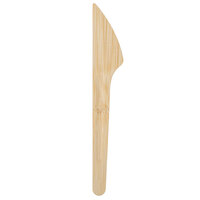 Bambu® 061700 Veneerware® 6 1/2" Disposable Bamboo Knife - 250/Case