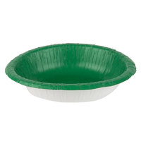 Creative Converting 173261 20 oz. Emerald Green Paper Bowl - 200/Case