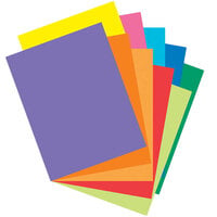 Pacon 101199 Array 8 1/2 inch x 11 inch Assorted Lively Colors Pack of 65# Cardstock - 250 Sheets
