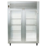 Traulsen AHT232DUT-FHG Two Section Glass Door Narrow Reach In Refrigerator - Specification Line