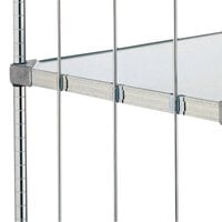 Metro 9184Z Super Erecta Solid Shelf Rod Tab - 6/Bag