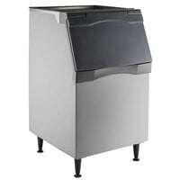 Scotsman NS0422A-1/B322S Air-Cooled Nugget 420 lbs Ice Maker with 370 lbs Storage Bin at Chef's Deal