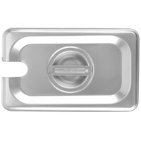 Choice 1/9 Size Stainless Steel Slotted Steam Table / Hotel Pan Cover
