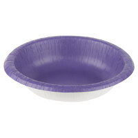 Creative Converting 173268 20 oz. Purple Paper Bowl - 20/Pack