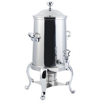 Bon Chef 49113C Roman 5 Gallon Stainless Steel Coffee Chafer Urn with Chrome Trim