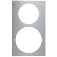 Vollrath 8243314 Miramar Stainless Steel Adapter Plate for One Large French Omelet Pan and One Small French Omelet Pan