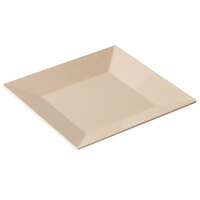 GET BAM-1103 BambooMel 8" Square Plate - 12/Case