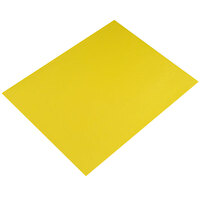 Pacon 54721 Peacock 28 inch x 22 inch Yellow 4-Ply Railroad Board - 25/Case
