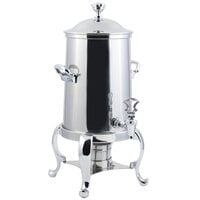 Bon Chef 49115C Roman 5 Gallon Stainless Steel Coffee Chafer Urn with Chrome Trim