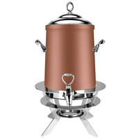 Eastern Tabletop 3203LCP Luminous 3 Gallon Copper Coated Stainless Steel Coffee Urn with Fuel Holder