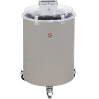 Sammic ES-200 20 Gallon Electric Stainless Steel Salad Dryer - 3/4 HP