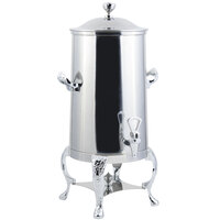 Bon Chef 47005-1C-E Renaissance 5 Gallon Insulated Stainless Steel Electric Coffee Chafer Urn with Chrome Trim