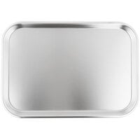 Vollrath 80150 Oblong Stainless Steel Serving / Display Tray - 15 1/8" x 10 1/2"