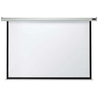 Aarco APS-60 60" x 60" Matte White Manual Wall Mounted Projection Screen