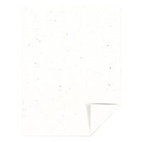 Astrobrights 22301 8 1/2 inch x 11 inch Stardust White Ream of 24# Color Paper - 500 Sheets