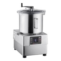 Sammic KE-8V Variable-Speed 8.5 Qt. Stainless Steel Batch Bowl Food Processor - 3 hp