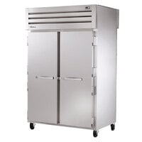 True STA2HPT-2S-2S Spec Series 52 5/8" Solid Door Pass-Through Insulated Heated Holding Cabinet