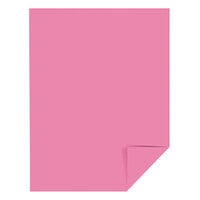 Astrobrights 21031 8 1/2 inch x 11 inch Pulsar Pink Ream of 24# Color Paper - 500 Sheets
