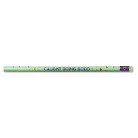 Moon 7898B Green Woodcase Barrel HB Lead #2 Caught Doing Good Decorated Pencil - 12/Pack