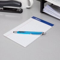 Ampad 20-304 5 inch x 8 inch College Ruled White Perforated Writing Pad - 12/Pack