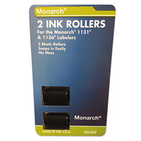 Monarch 925403 Black Pricing Labeler Ink Roller   - 2/Pack