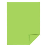 Astrobrights 21801 8 1/2 inch x 11 inch Martian Green Ream of 24# Color Paper - 500 Sheets