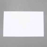 Oxford OXF 50EE 5 inch x 8 inch White Unruled Index Card - 100/Pack