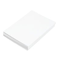 Oxford OXF 40EE 4 inch x 6 inch White Unruled Index Card - 100/Pack