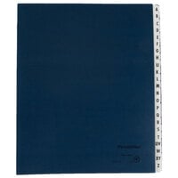 Pendaflex PFX DDF3-OX Letter Size 20-Pocket Desk File/Sorter - A-Z Indexed, Dark Blue