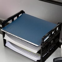 Pendaflex PFX DDF3-OX Letter Size 20-Pocket Desk File/Sorter - A-Z Indexed, Dark Blue