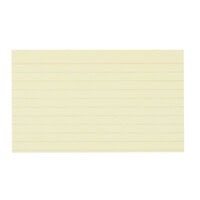 Oxford OXF 41EE 4 x 6 White Ruled Index Card - 100/Pack