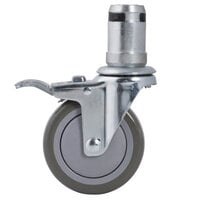 Vulcan Equivalent 4 inch Swivel Stem Caster with Brake for VC Series