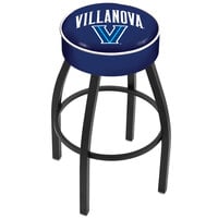Holland Bar Stool L8B130Vilnva Villanova University Single Ring Swivel Bar Stool with 4 inch Padded Seat