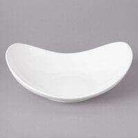 Bon Chef 1200003P Globe 12 oz. White Porcelain Pasta Bowl - 18/Case