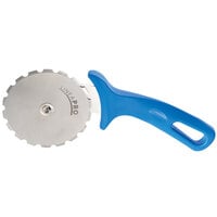 GI Metal AC-ROP7 4 inch Stainless Steel Pre-Cutting Pizza Cutter with Polymer Handle