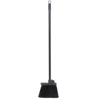 Carlisle 3686003 Duo-Sweep 7 1/2 inch Lobby Broom with Black Unflagged Bristles and 30 inch Handle