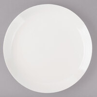 Bon Chef 1300009P Circles 11" White Porcelain Dinner Plate - 18/Case