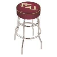 Holland Bar Stool L7C130FSU-FS Florida State Double Ring Swivel Bar Stool with 4 inch Padded Seat