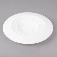 Bon Chef 1000002P Concentrics 4 oz. White Porcelain Bowl - 24/Case