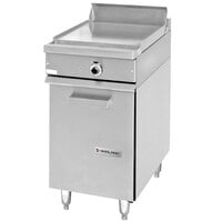 Garland 36ES16 Heavy-Duty Electric Range Attachment with All Purpose Top Section and Storage Base - 240V, 3 Phase, 6 kW